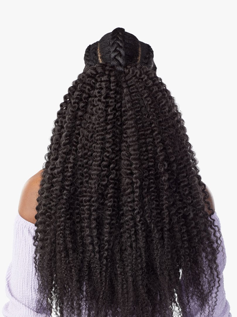 crochet braid extension capillaire frises boucles cheveux noirs kinky crepus